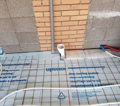 Дом из керамзитобетоных блоков в д. Чертяж
