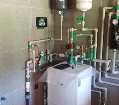 Дом из газосиликатных блоков в д. Околица
