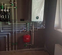 Дом из газосиликатных блоков в д. Околица