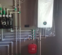 Дом из газосиликатных блоков в д. Околица