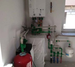 Дом из газосиликатных блоков в д. Околица