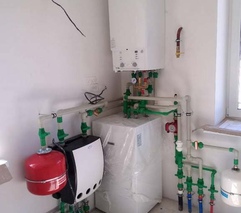 Дом из газосиликатных блоков в д. Околица