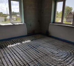 Дом из газосиликатных блоков в д. Околица
