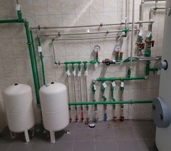 Проект отопления, водоснабжения здания в Солигорске