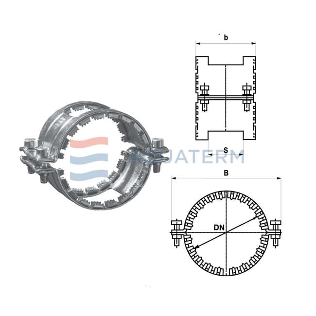 Хомут KOMBI KRALLE